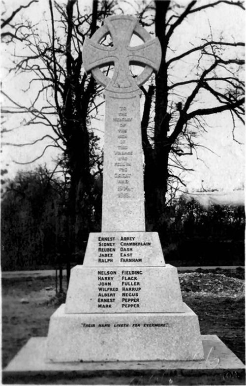Meldreth War Memorial