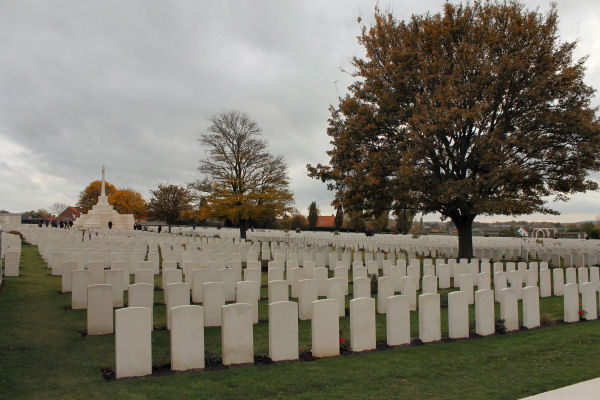 Tyne Cot Cemetery,  Passchendaele, Belgium