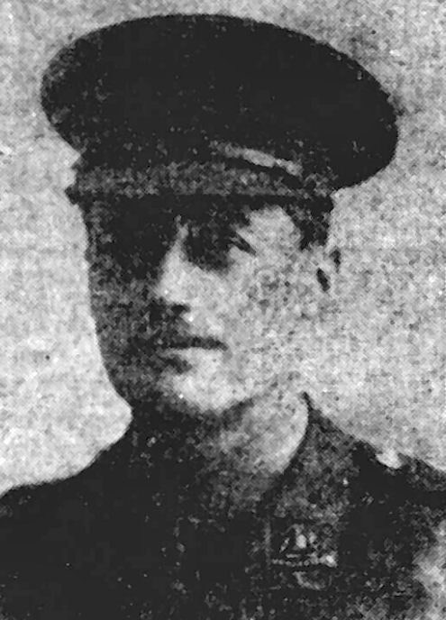 Captain Willoughby Emil Reiss - photograph from Nantwich Guardian - Friday 20 August 1915, page 5