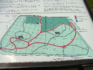 Map of Bedford Cemetery