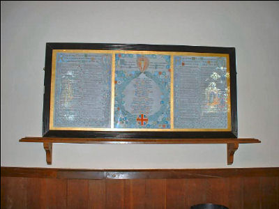 1914-1918 Memorial, St Margarets Church