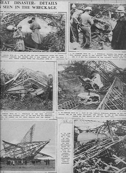Images of the debris