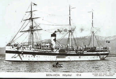 Bien Hoa  French Hospital Ship