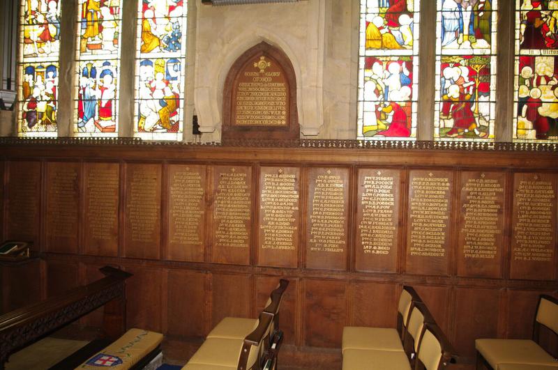 St Mary's Church, Bridgewater - WW1